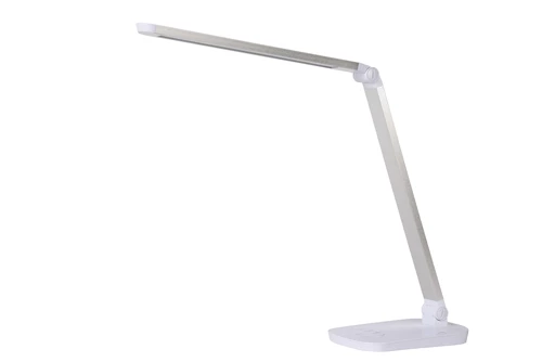 Lucide VARIO LED - Bureaulamp - LED Dimb. - CCT - 1x8W 2700K/6500K - Wit - uitgezet